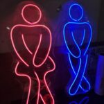 neon baño
